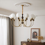 Helena Curve Chandelier - Lamp Outdoor