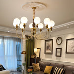 Helena Curve Chandelier - Lamp Outdoor