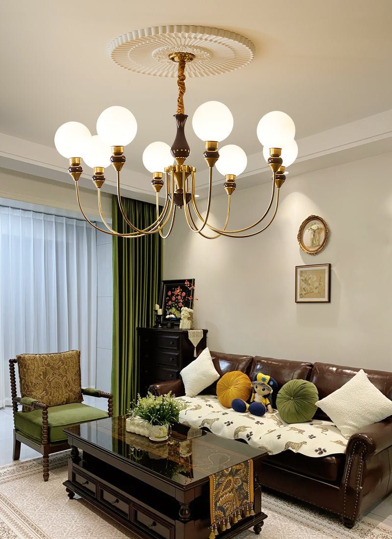 Helena Curve Chandelier - Lamp Outdoor