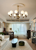 Helena Curve Chandelier - Lamp Outdoor