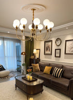 Helena Curve Chandelier - Lamp Outdoor