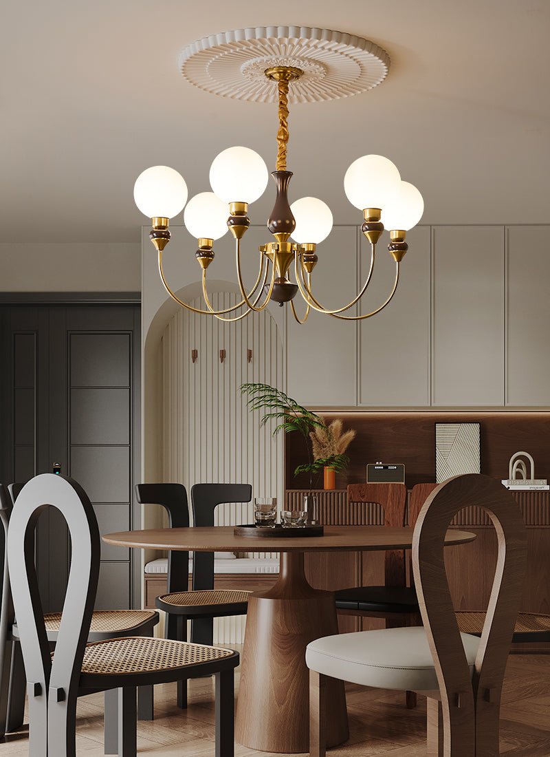 Helena Curve Chandelier - Lamp Outdoor