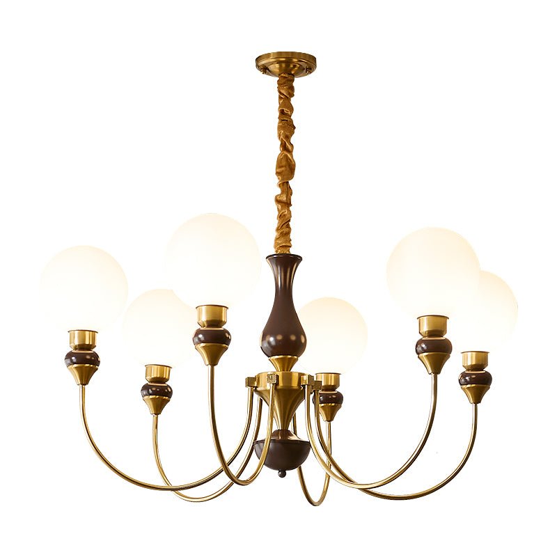 Helena Curve Chandelier - Lamp Outdoor