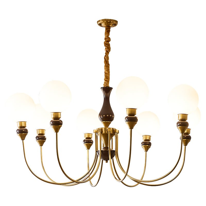Helena Curve Chandelier - Lamp Outdoor
