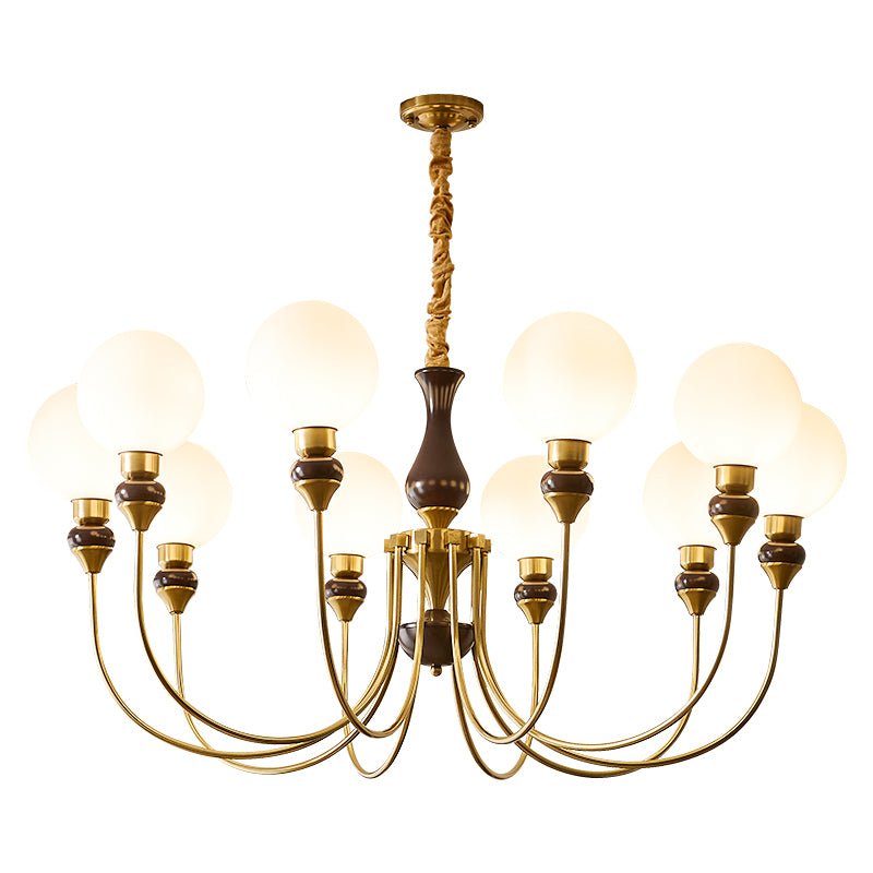 Helena Curve Chandelier - Lamp Outdoor