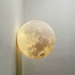 Moon 3D Wall Lamp - Lamp Outdoor