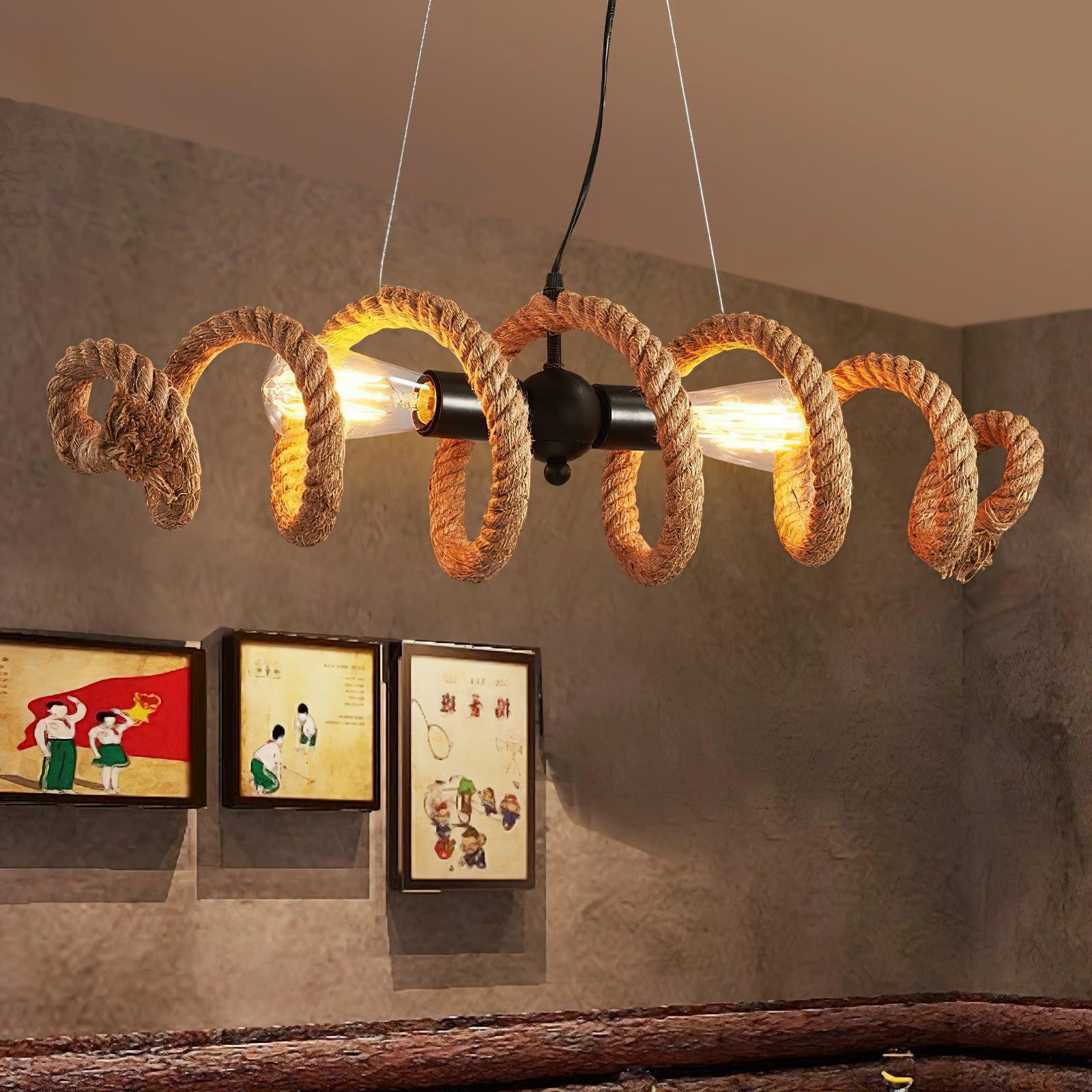 Keith Modern Metal Chandelier - Lamp Outdoor