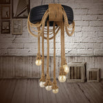 Larry Industrial Metal Chandelier - Lamp Outdoor