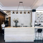 Hemp Rope Industrial Wave Chandelier - Lamp Outdoor