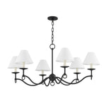 Aurora Chandelier Curved Arms Vintage - Lamp Outdoor