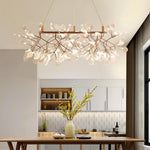 Rose Gold Firefly LED Chandelier - Lamp Outdoor