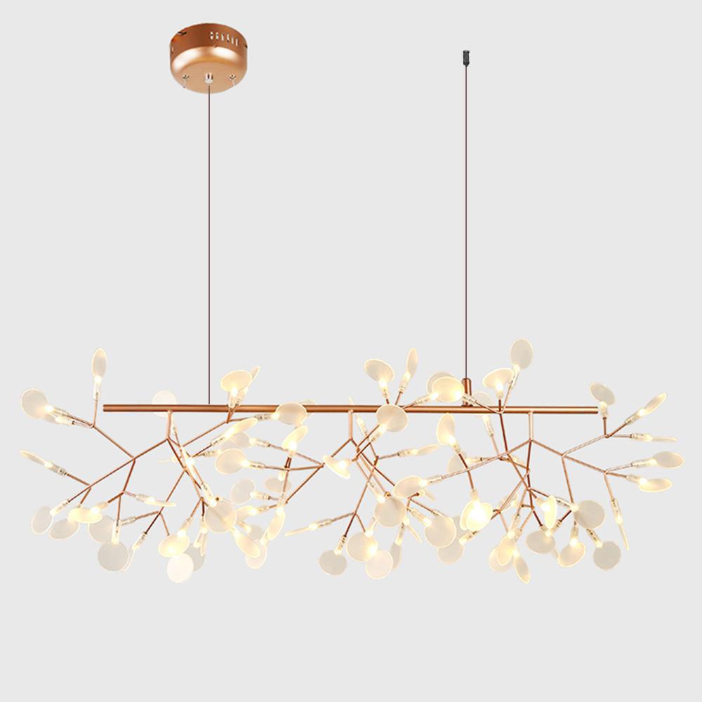 Rose Gold Firefly LED Chandelier - Lamp Outdoor