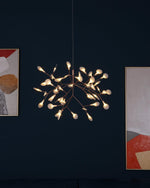 Rose Gold Firefly LED Chandelier - Lamp Outdoor