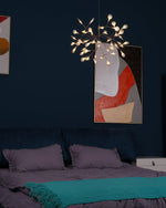 Rose Gold Firefly LED Chandelier - Lamp Outdoor