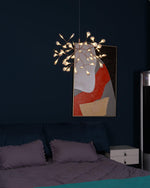 Rose Gold Firefly LED Chandelier - Lamp Outdoor