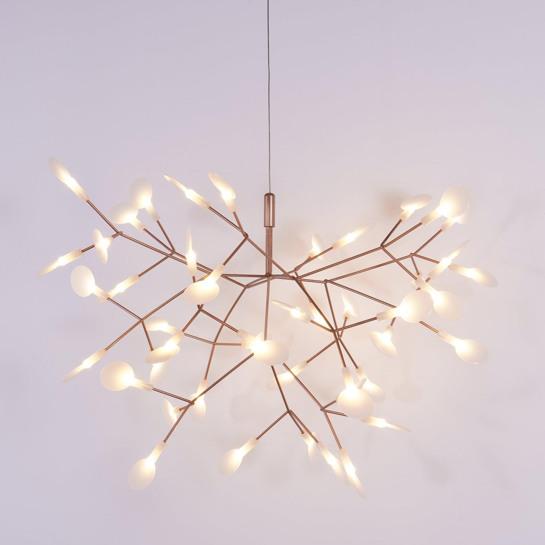 Rose Gold Firefly LED Chandelier - Lamp Outdoor