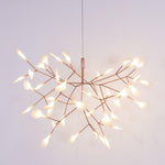 Rose Gold Firefly LED Chandelier - Lamp Outdoor
