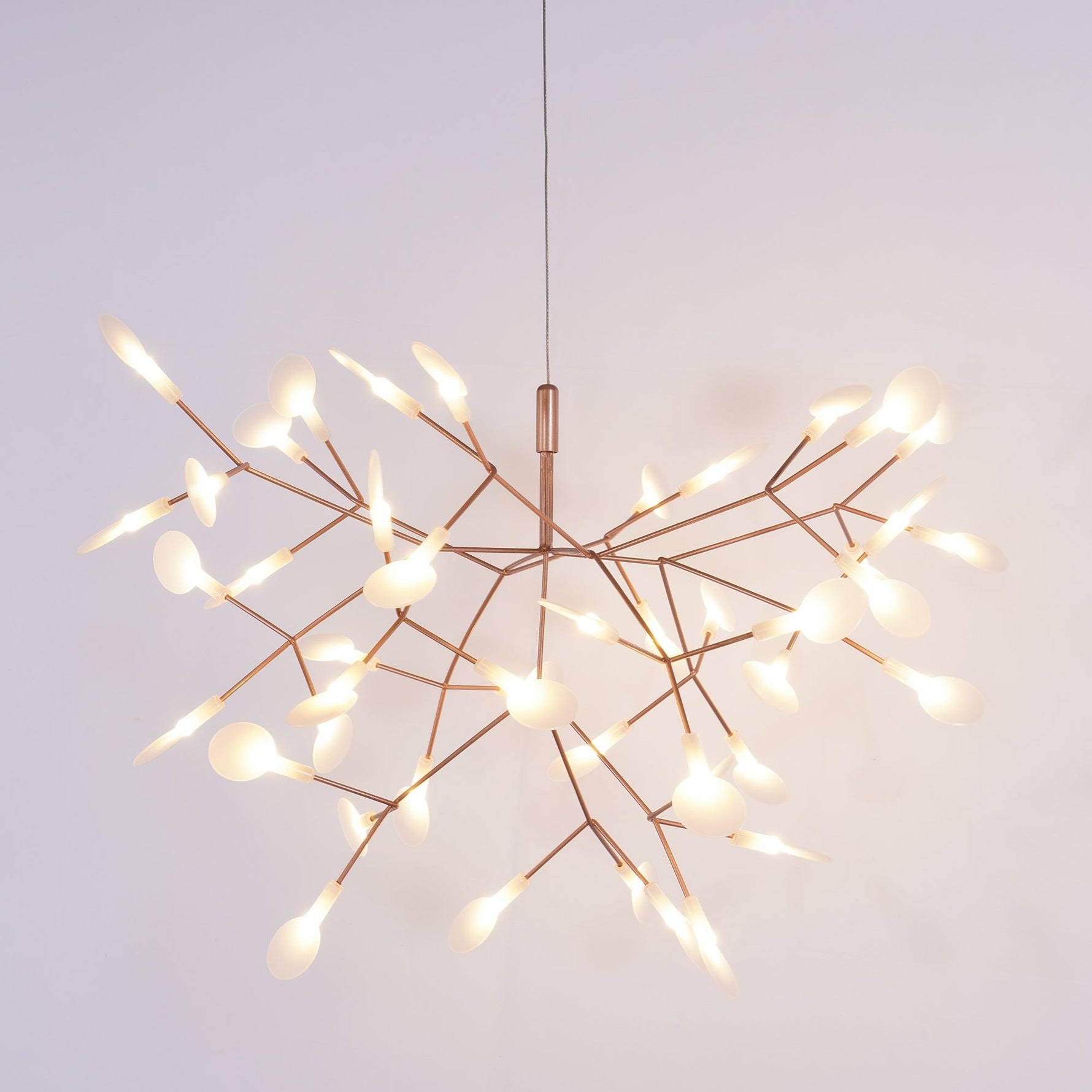 Rose Gold Firefly LED Chandelier - Lamp Outdoor