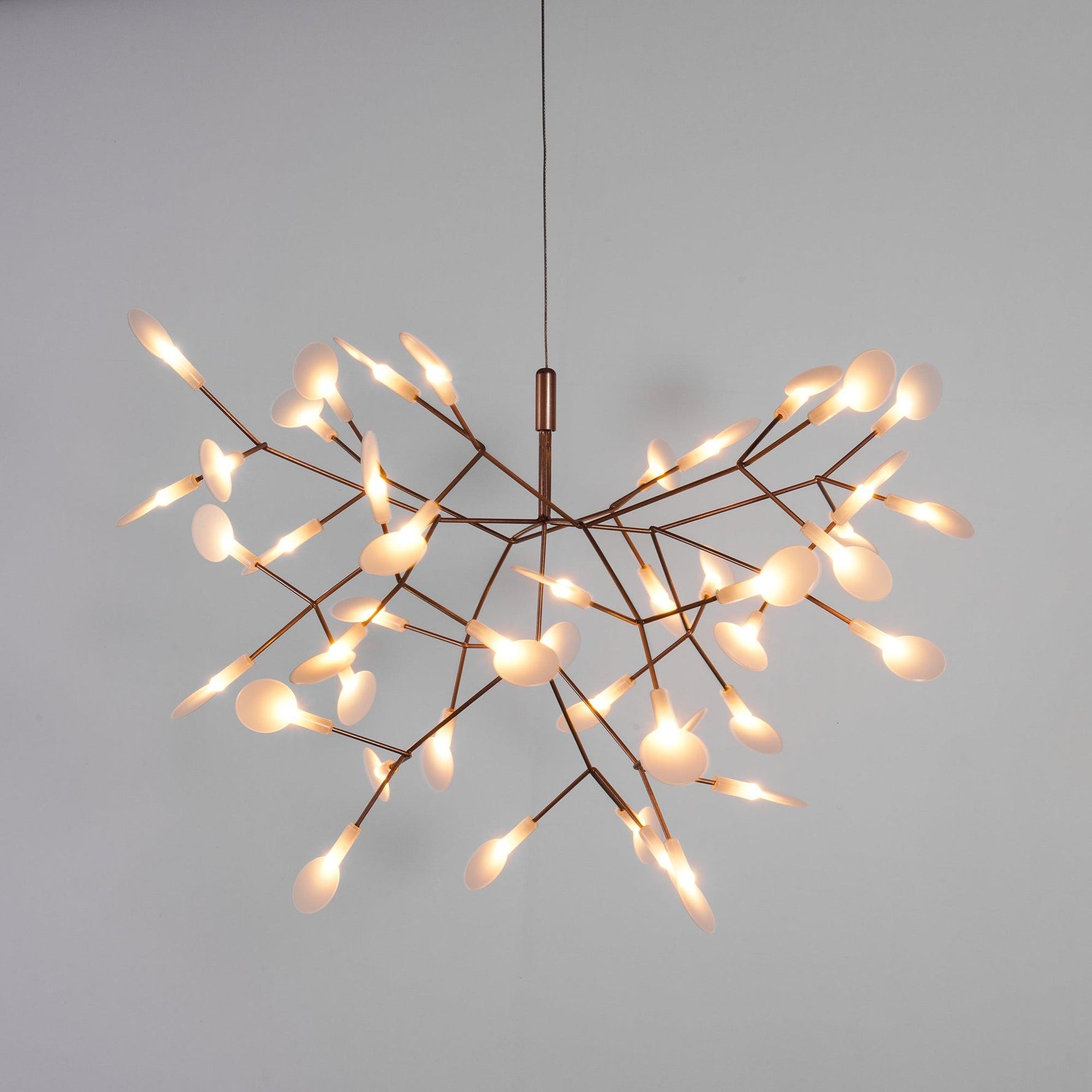 Rose Gold Firefly LED Chandelier - Lamp Outdoor