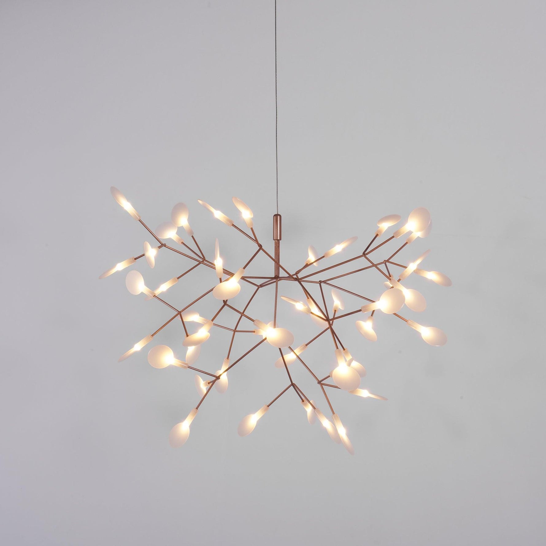 Rose Gold Firefly LED Chandelier - Lamp Outdoor
