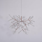 Rose Gold Firefly LED Chandelier - Lamp Outdoor