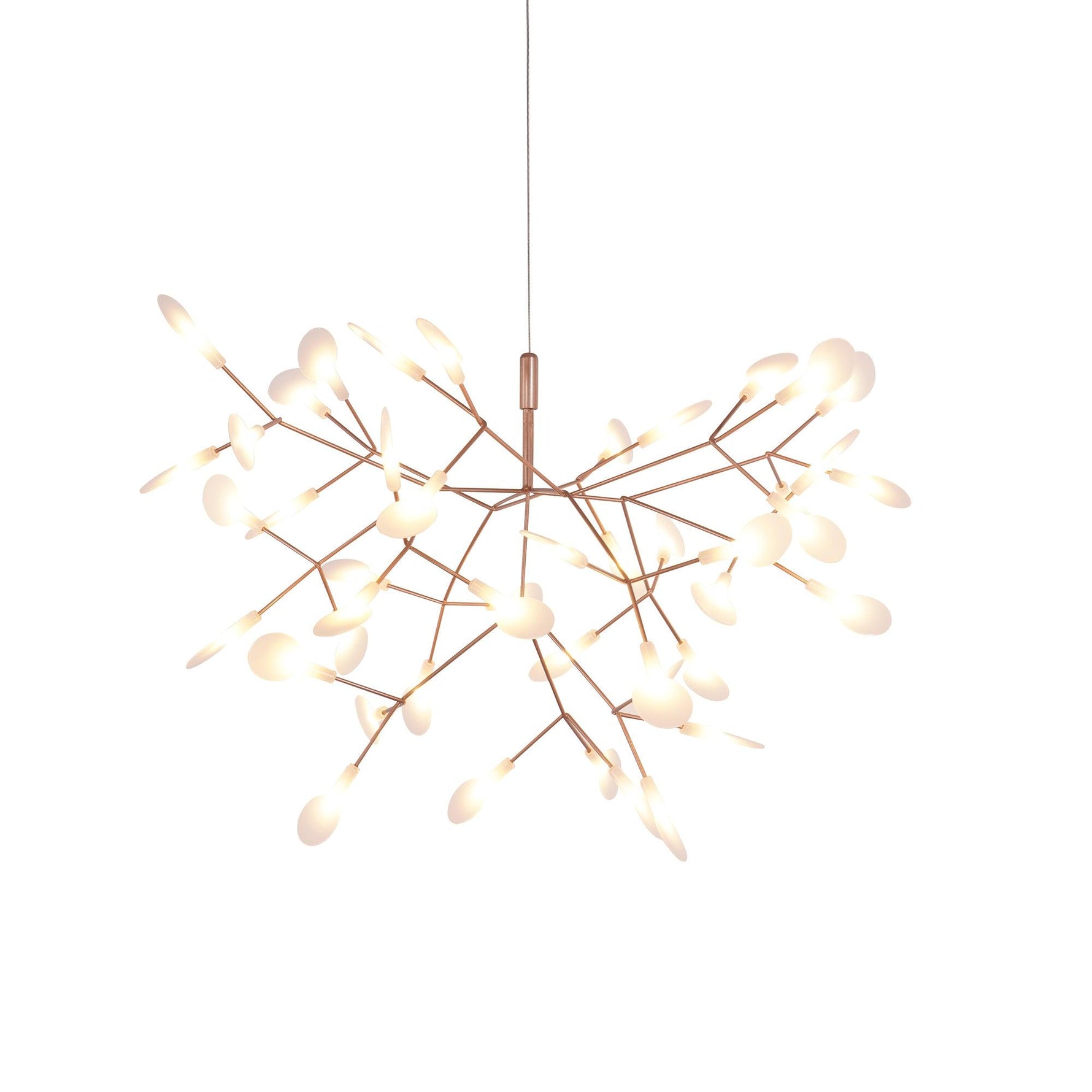 Rose Gold Firefly LED Chandelier - Lamp Outdoor