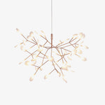 Rose Gold Firefly LED Chandelier - Lamp Outdoor