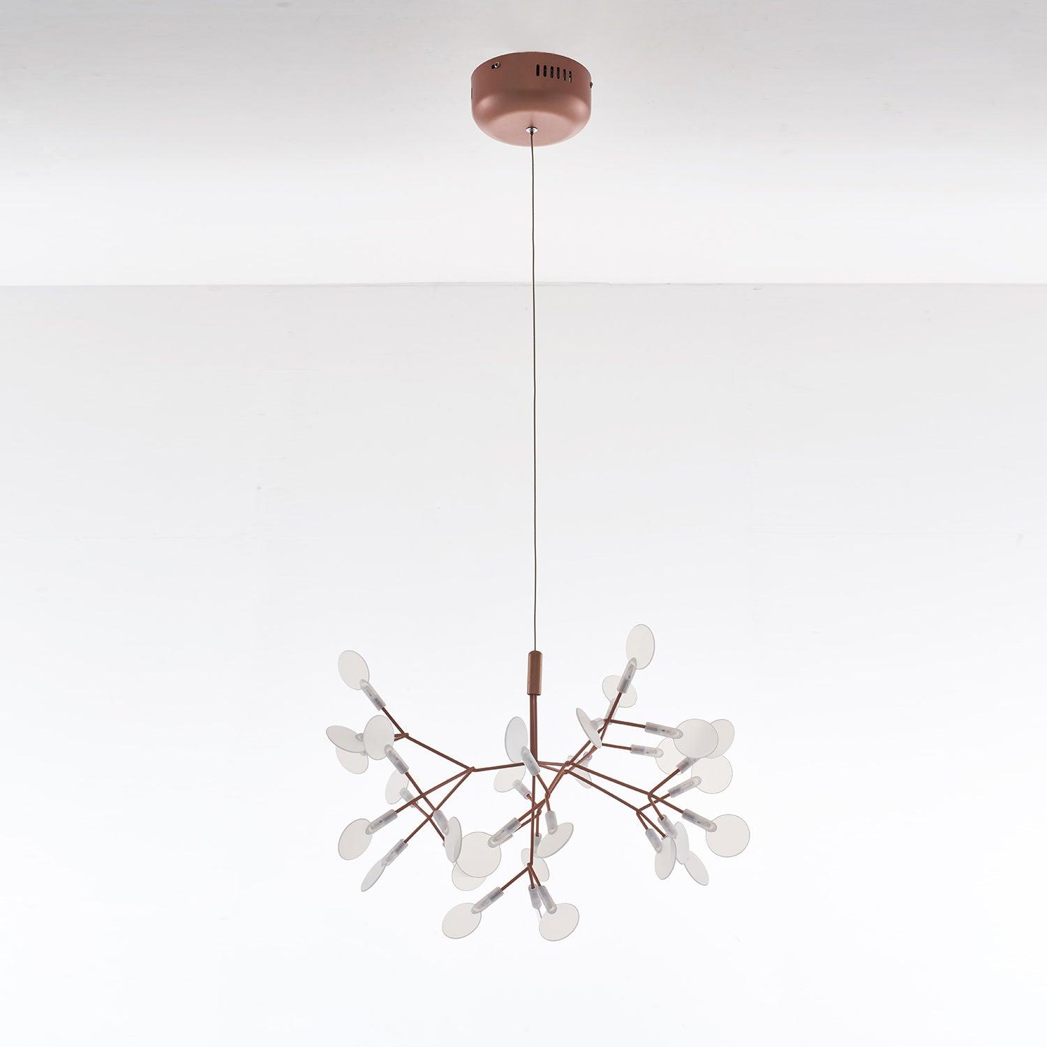 Rose Gold Firefly LED Chandelier - Lamp Outdoor