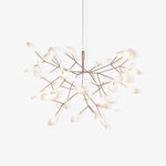 Rose Gold Firefly LED Chandelier - Lamp Outdoor