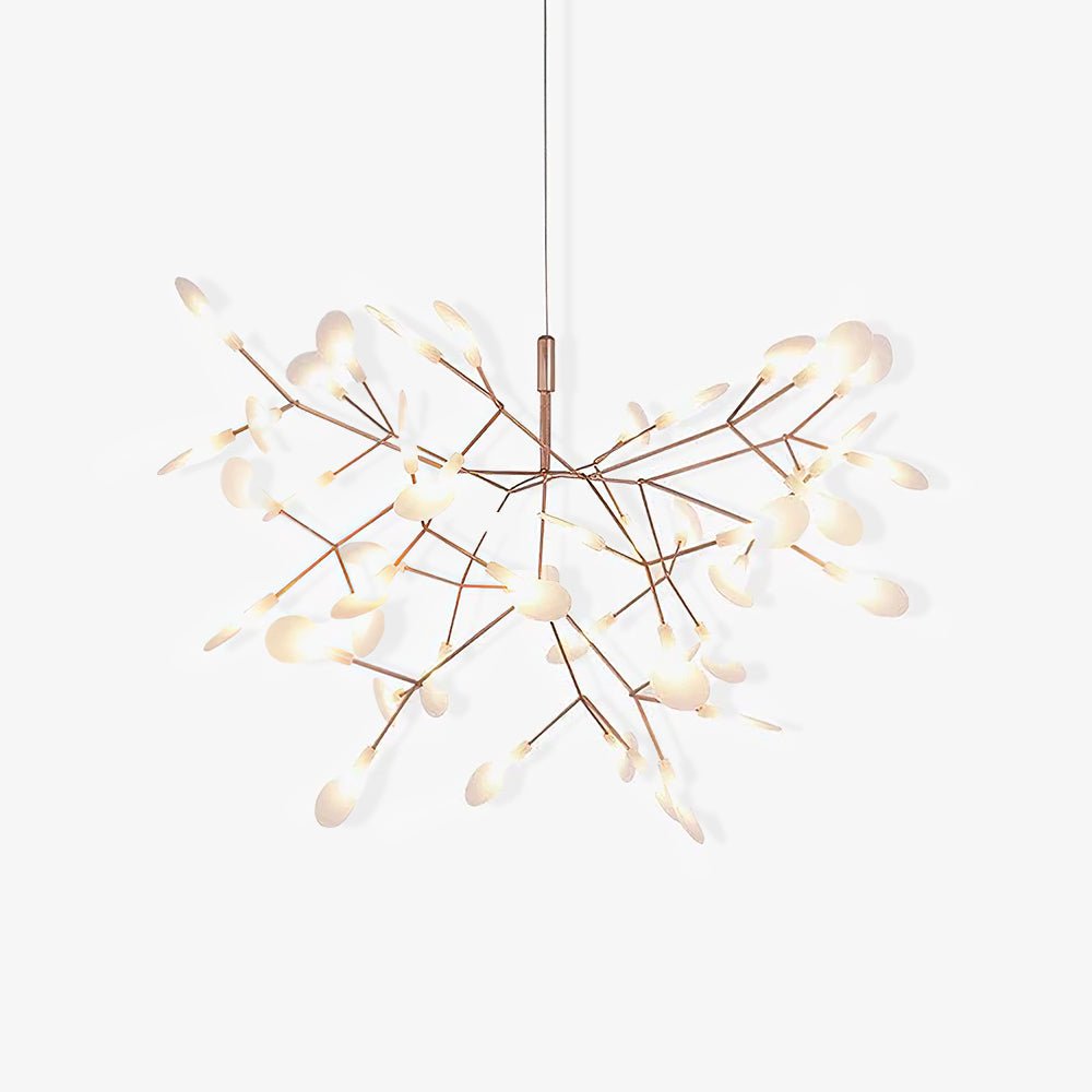 Rose Gold Firefly LED Chandelier - Lamp Outdoor