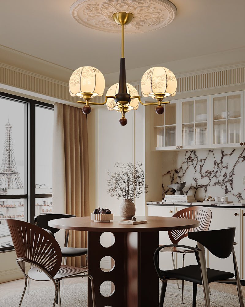Heritage Bloom Chandelier - Lamp Outdoor