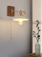 Heritage Walnut Wall Lamp - Lamp Outdoor