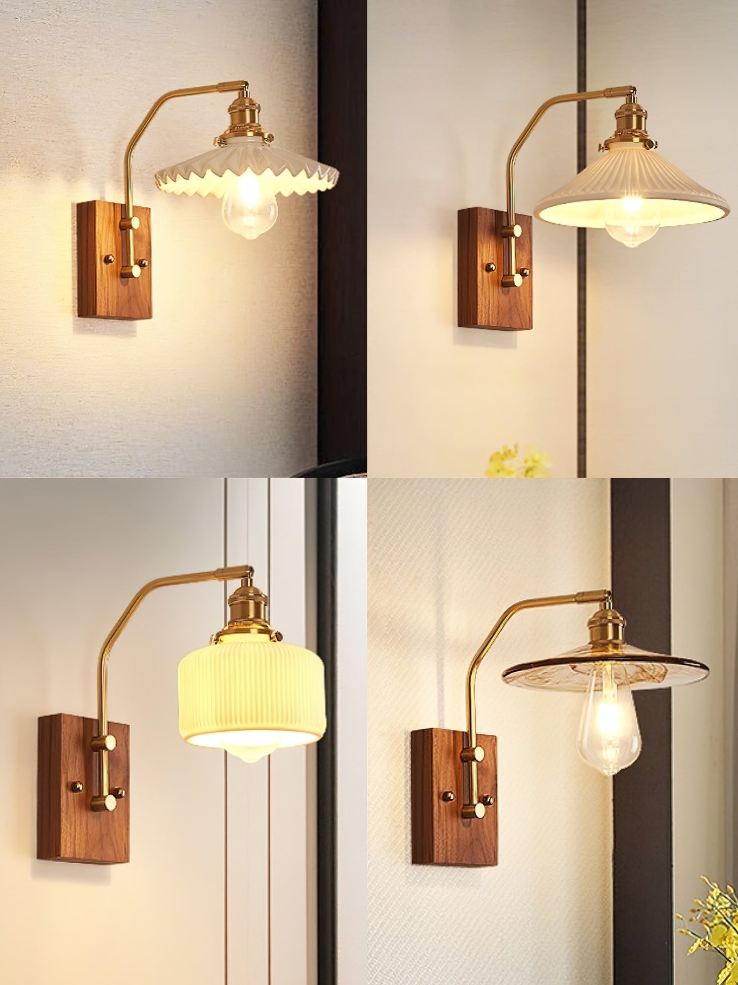 Heritage Walnut Wall Lamp - Lamp Outdoor