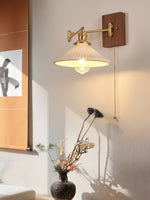 Heritage Walnut Wall Lamp - Lamp Outdoor