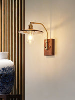 Heritage Walnut Wall Lamp - Lamp Outdoor