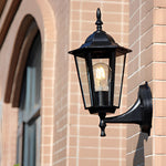Retro Hexagonal Waterproof European Style Outdoor Wall Lights Wall Lamp - Lamp Outdoor