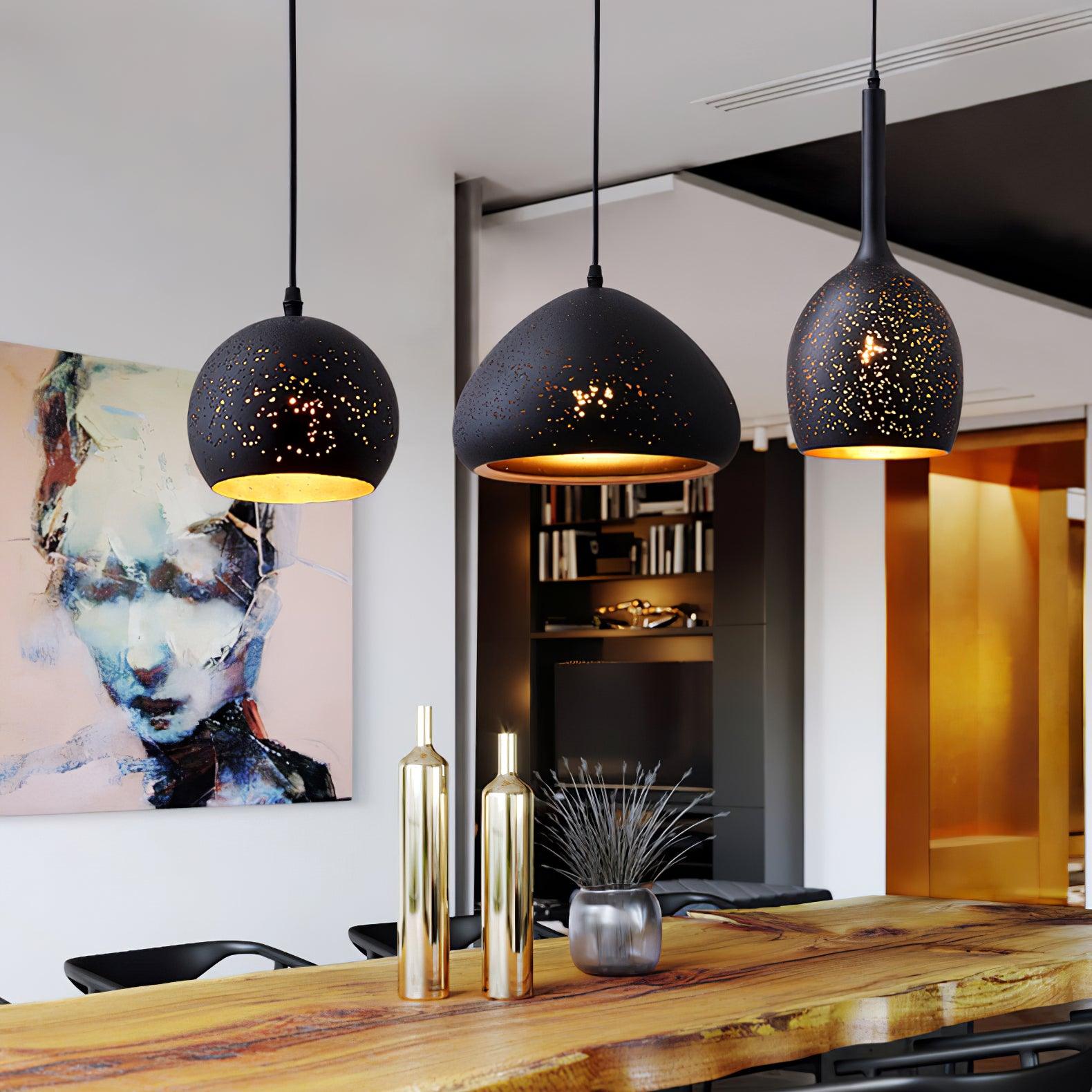 Hollow Industrial Pendant Lamp - Lamp Outdoor