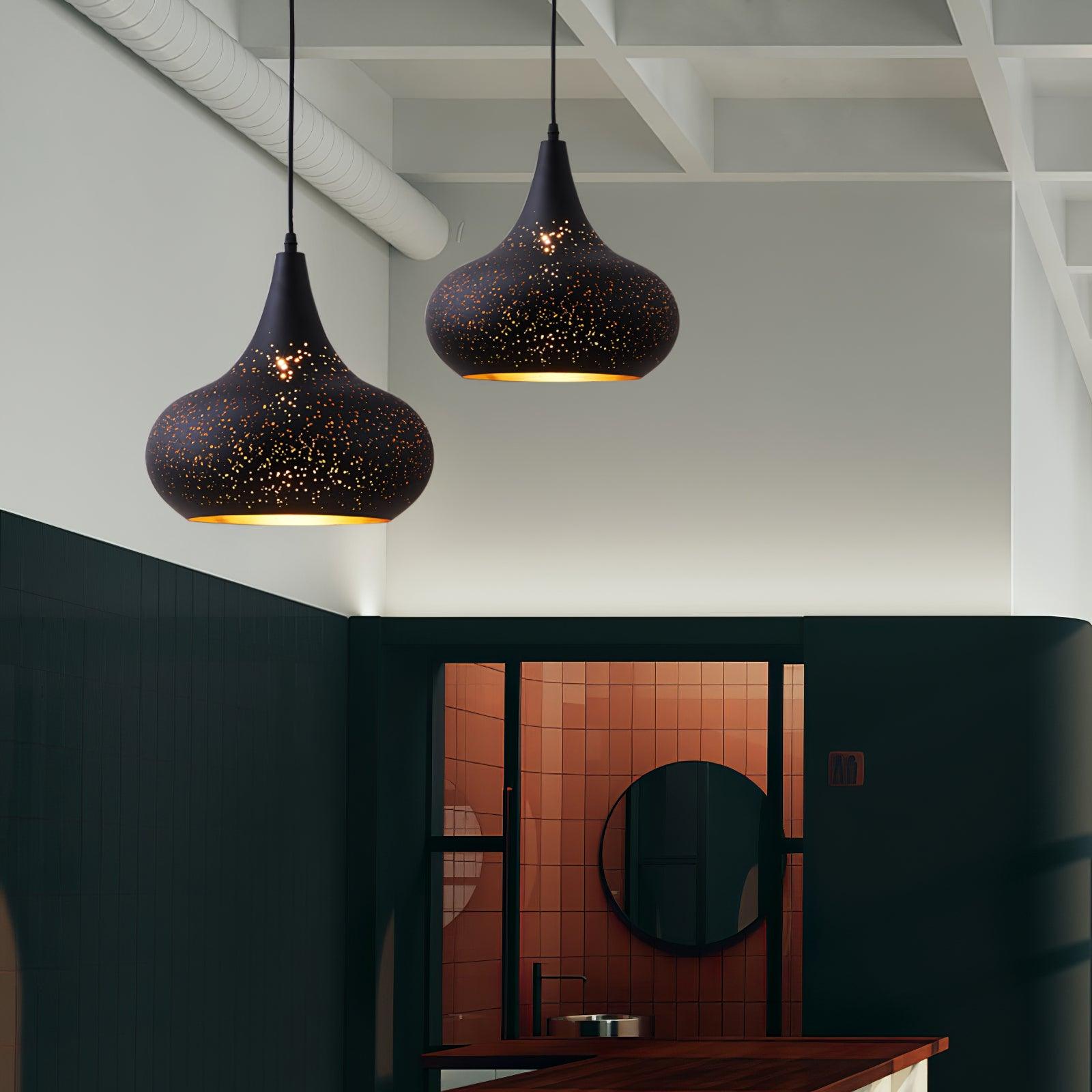 Hollow Industrial Pendant Lamp - Lamp Outdoor