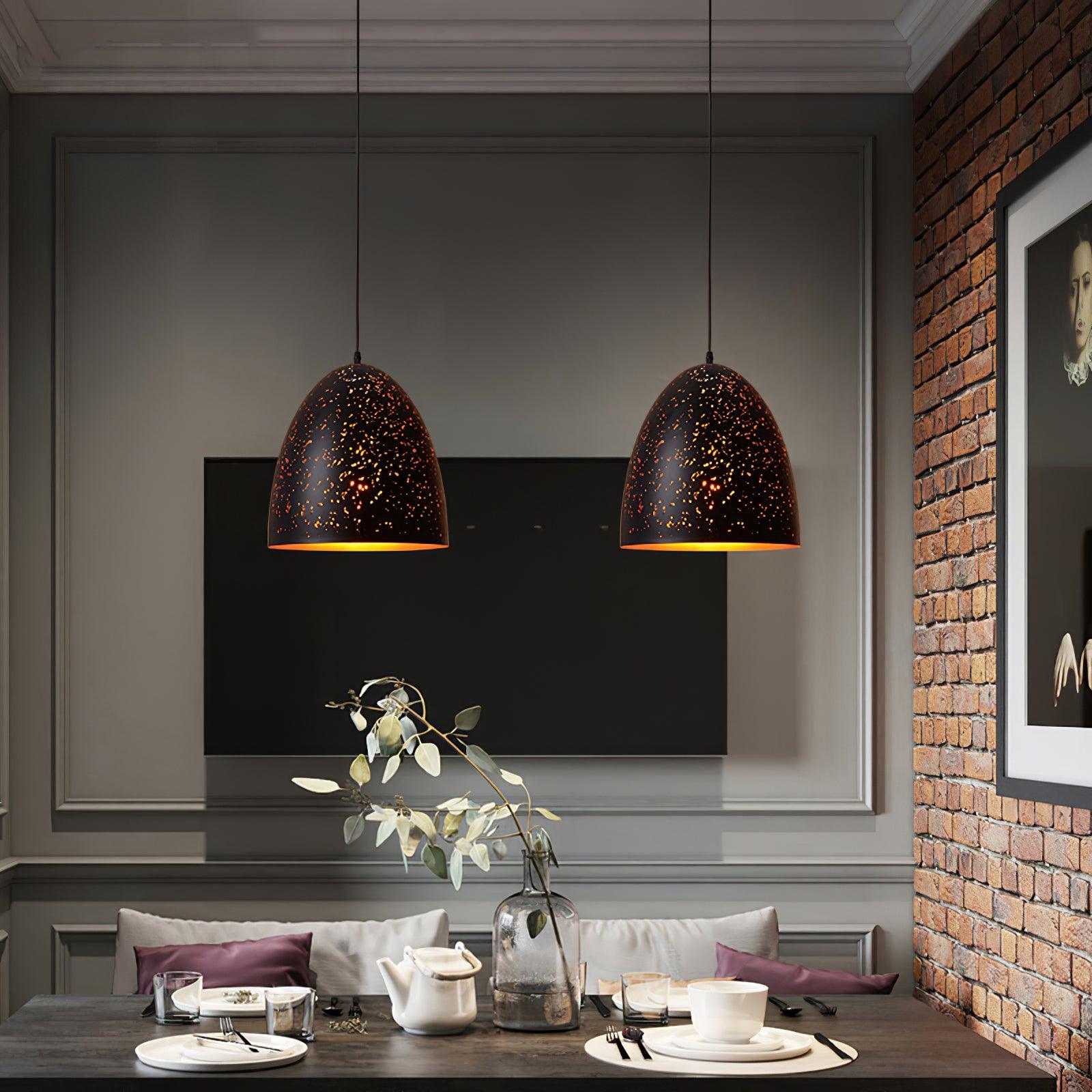 Hollow Industrial Pendant Lamp - Lamp Outdoor