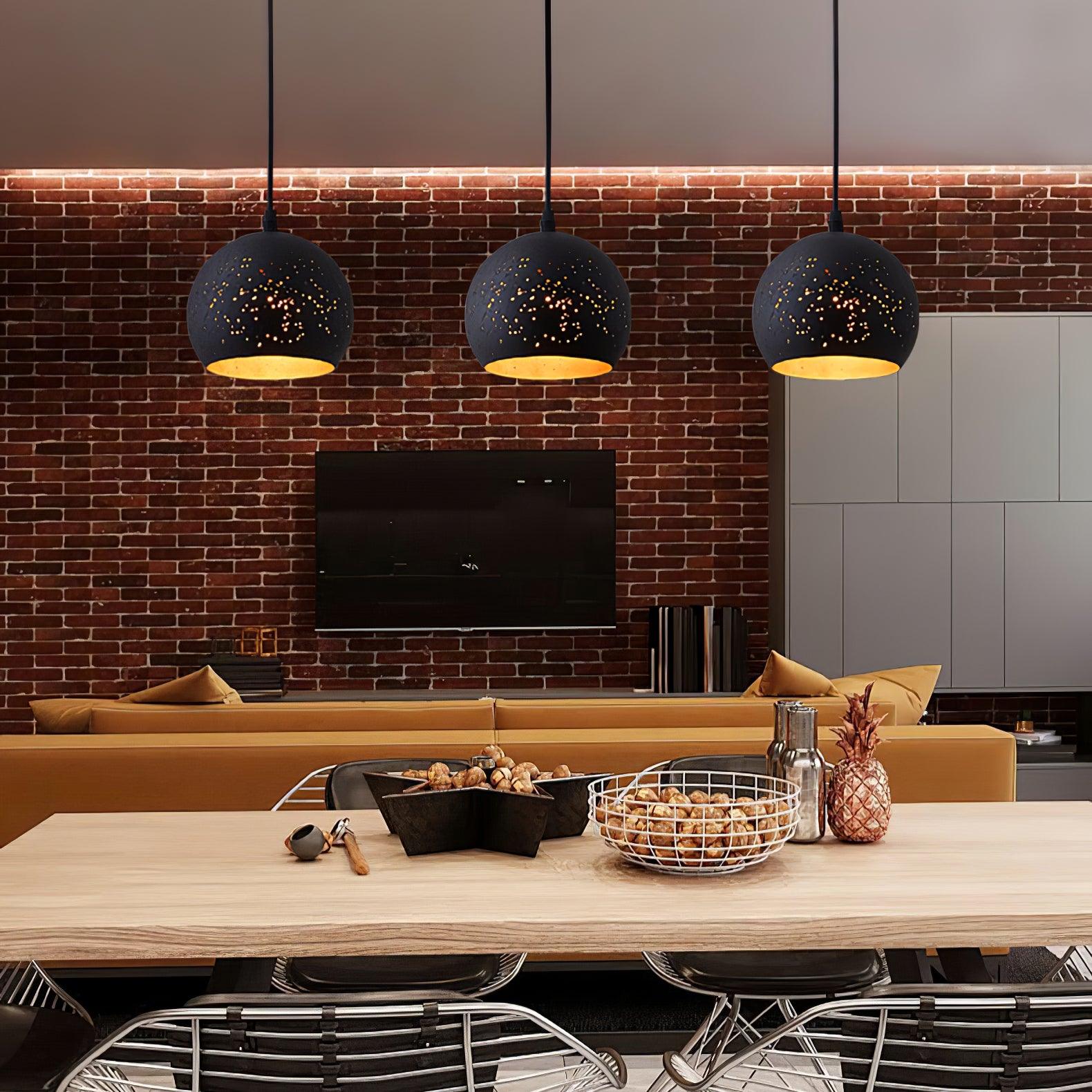 Hollow Industrial Pendant Lamp - Lamp Outdoor