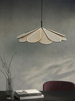 Zevarus Nordic Art Wabi-Sabi Metal Wood Pendant Light - Lamp Outdoor