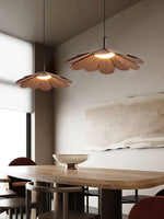 Zevarus Nordic Art Wabi-Sabi Metal Wood Pendant Light - Lamp Outdoor