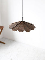 Zevarus Nordic Art Wabi-Sabi Metal Wood Pendant Light - Lamp Outdoor