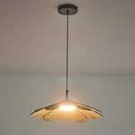 Zevarus Nordic Art Wabi-Sabi Metal Wood Pendant Light - Lamp Outdoor