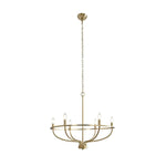 Aurelia Brass Gold Candelabra Chandelier - Lamp Outdoor