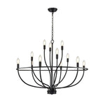 Aurelia Brass Gold Candelabra Chandelier - Lamp Outdoor