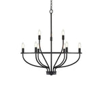 Aurelia Brass Gold Candelabra Chandelier - Lamp Outdoor
