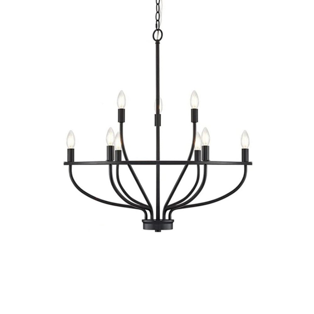 Aurelia Brass Gold Candelabra Chandelier - Lamp Outdoor