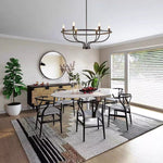 Aurelia Brass Gold Candelabra Chandelier - Lamp Outdoor