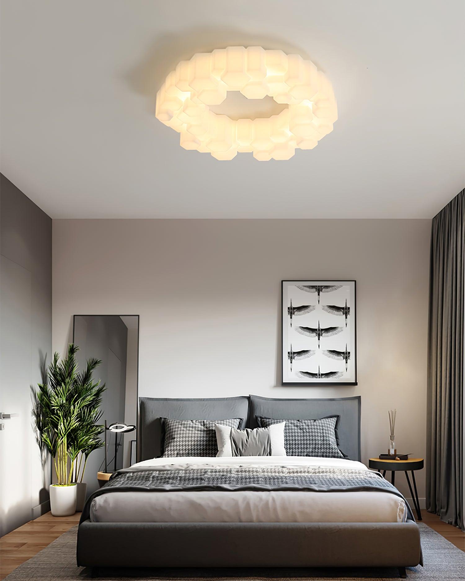Ximena Luxury Metal Ceiling Lamp - Lamp Outdoor